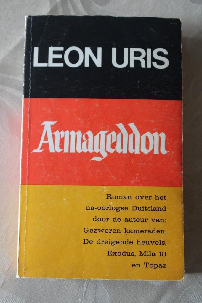 Leon Uris - Armageddon, Boeken, Romans, Gelezen, Nederland, Ophalen of Verzenden