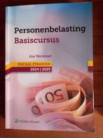 Personenbelasting basiscursus, Boeken, Studieboeken en Cursussen, Ophalen, Nieuw