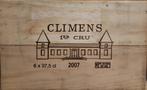 CAISSE FERMEE DE 6x CLIMENS 2007, 1° Gd Cru Classé Sauternes, Frankrijk, Nieuw, Ophalen of Verzenden, Witte wijn