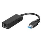 D-Link DUB-1312 USB 3.0 à Gigabit Ethernet Adapter, Computers en Software, Netwerk switches, Nieuw, Ophalen
