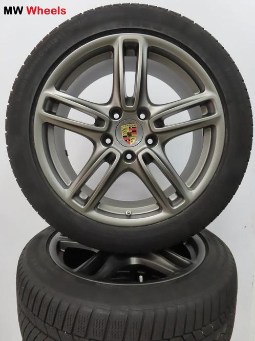 Originele Porsche Panamera 19 inch velgen met winterbanden, Autos : Pièces & Accessoires, Pneus & Jantes, Pneus et Jantes, Pneus hiver