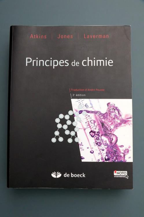 Principes de chimie, Boeken, Schoolboeken, Gelezen, Scheikunde, Overige niveaus, Ophalen of Verzenden