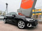 Audi A3 30TFSI 2021 090000km AUTOMAAT sportpakket vol opties, Auto's, Audi, Zwart, Leder, Bedrijf, 5 deurs