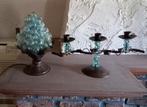 Lamp roestkleur . Kandelaar en lamp (SET), Ophalen, Zo goed als nieuw, Overige typen