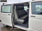 Volkswagen Transporter 110pk Dubbel Cabine L2H1 Trekhaak Air, Auto's, Stof, Gebruikt, Euro 6, 4 cilinders