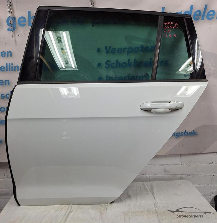 Deur Portier VW Golf 7 VII Combi links achter compleet LC9A, Auto-onderdelen, Carrosserie, Deur, Volkswagen, Gebruikt, Ophalen of Verzenden