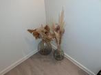 2 mooie decoratieve glazen kruiken, Ophalen