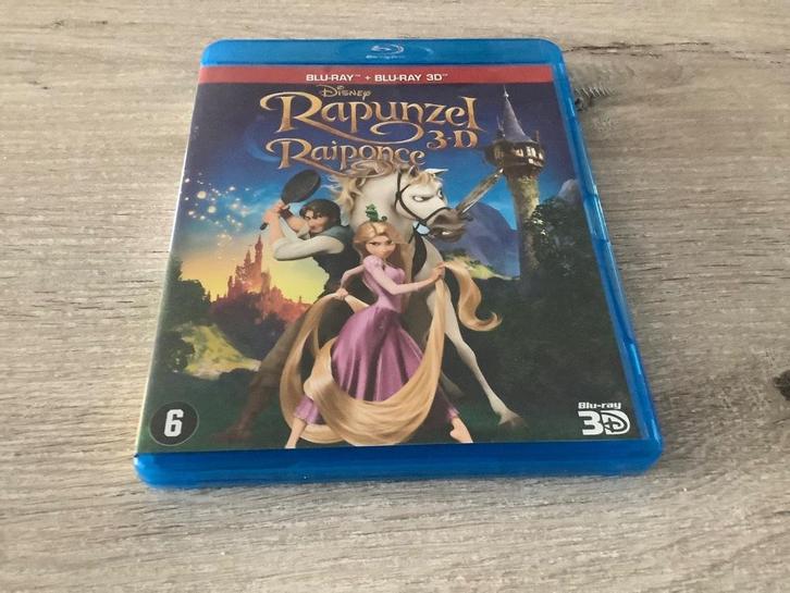 Disney Rapunzel Blue Ray DVD (3D), Cd's en Dvd's, Blu-ray, Zo goed als nieuw, Tekenfilms en Animatie, 3D, Ophalen of Verzenden