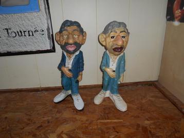 Gainsbourg: 2 beeldjes/figuren van hars (44 cm x 17 cm) beschikbaar voor biedingen