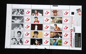 Belgie Elvis Presley 2002 - 15 duostamps MNH beschikbaar voor biedingen