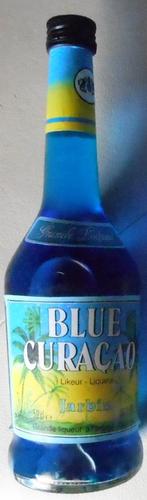 6 flessen blue Curacao- Jarbin, Verzamelen, Wijnen, Ophalen, Nieuw, Overige typen