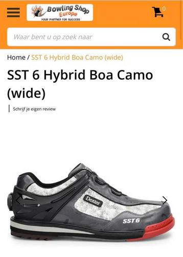 Dexter bowlingschoenen SST 6 Hybrid Boa Camo eu44 maat beschikbaar voor biedingen