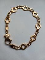 18kt gouden armband, Handtassen en Accessoires, Armbanden, Ophalen of Verzenden, Zo goed als nieuw, Geel, Goud