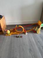 Hotwheels racebaan Mario, Kinderen en Baby's, Speelgoed | Racebanen, Ophalen, Racebaan, Zo goed als nieuw, Hot Wheels