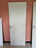 Binnendeuren met klink - diverse maten, Doe-het-zelf en Bouw, Ophalen, Minder dan 80 cm, Binnendeur, Zo goed als nieuw