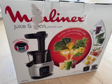 Moulinex Juice & Clean Sapcentrifuge beschikbaar voor biedingen