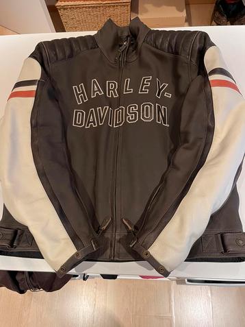 Veste de motard en cuir Harley Davidson