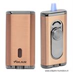 XIKAR SIGAARAANSTEKER VERANO FLAT JETFLAME BRONZE sas61, Verzenden, Nieuw, Aansteker