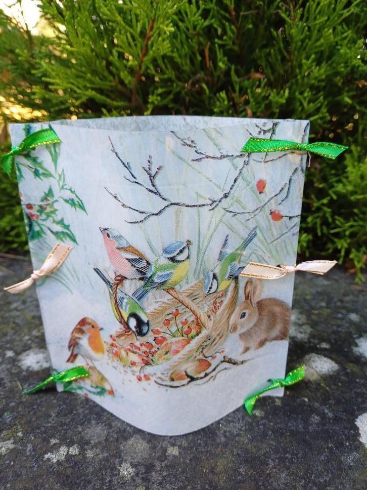 Kaarsenhouder - Nieuwe kerstkaarshouder Le Panier, Diversen, Kerst, Nieuw, Ophalen of Verzenden