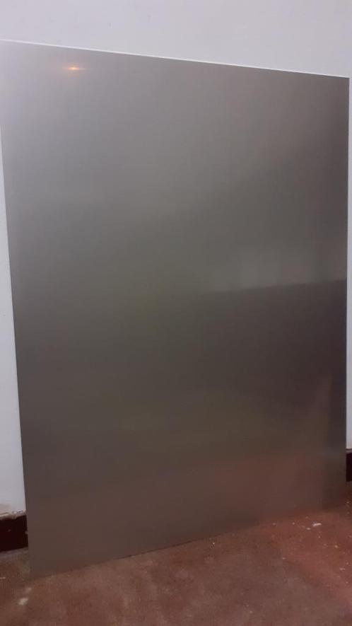 Inox platen 1000x750mm nieuw, Doe-het-zelf en Bouw, Metalen, Nieuw, Ophalen of Verzenden