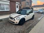 Mini cooper mayfair 50 jaar editie, leder, xenon, open dak., Auto's, Mini, Wit, Bruin, Diesel, Particulier