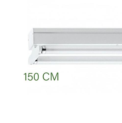 Luminaire LED pour 2 tubes T8 de 1500 mm, Maison & Meubles, Lampes | Plafonniers, Neuf, Autres matériaux, Enlèvement ou Envoi