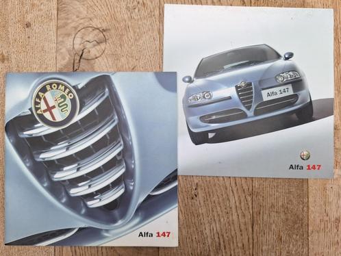 ALFA ROMEO 147 2001 BROCHURE 26 PAGINA'S + 12 P TECHNISCHE F, Boeken, Auto's | Folders en Tijdschriften, Gelezen, Alfa Romeo, Ophalen of Verzenden