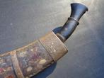 Oud Gurkha mes met schede, Verzamelen, Militaria | Algemeen, Ophalen of Verzenden, Overige soorten, Mes of Dolk