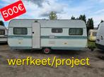 Werfkeet caravan bouw tuin chassis tiny House pipowagen 500€, Enlèvement ou Envoi