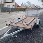 Motor aanhangwagen ( plaats voor 2 motoren)   3m x 1.50m, Auto diversen, Aanhangers en Bagagewagens, Ophalen