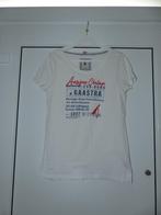 Wit t-shirt Gaastra korte mouwen - large, Kleding | Dames, T-shirts, Gaastra, Maat 42/44 (L), Ophalen of Verzenden, Wit