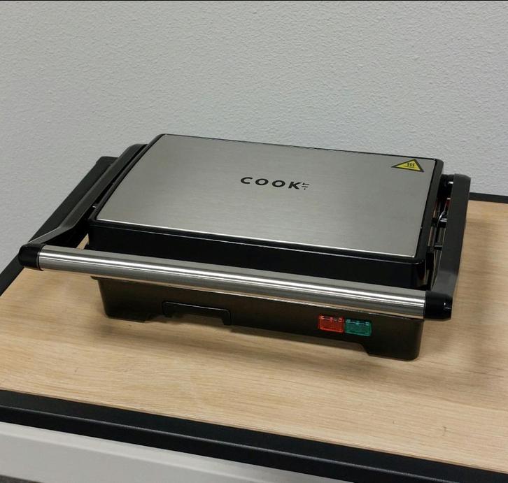 COOK-IT Contactgrill / Grillplaat, Elektronische apparatuur, Grillplaten, Zo goed als nieuw, Verzenden
