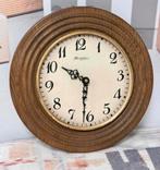 Horloge murale Richter Quartz vintage 1950 murale en bois, Antiquités & Art, Antiquités | Horloges, Enlèvement ou Envoi