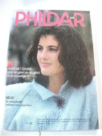 Livres à tricoter rétro Phildar des années 1980