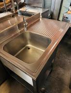 Horeca Spoeltafel RVS + Spoelbak, Ophalen of Verzenden