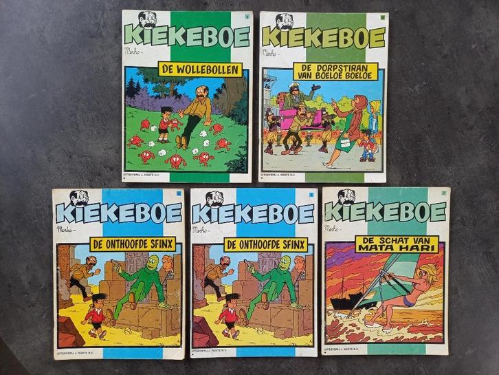 Strips Kiekeboe (uitgeverij J.Hoste), Boeken, Stripverhalen, Gelezen, Ophalen of Verzenden