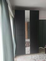 Zwart ikea kleerkast, Huis en Inrichting, Ophalen, 100 tot 150 cm, 200 cm of meer, Zo goed als nieuw