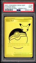 Poke Ball PSA 9 - SWSH146 - Sword & Shield Promo 2021, Hobby en Vrije tijd, Verzamelkaartspellen | Pokémon, Verzenden, Zo goed als nieuw