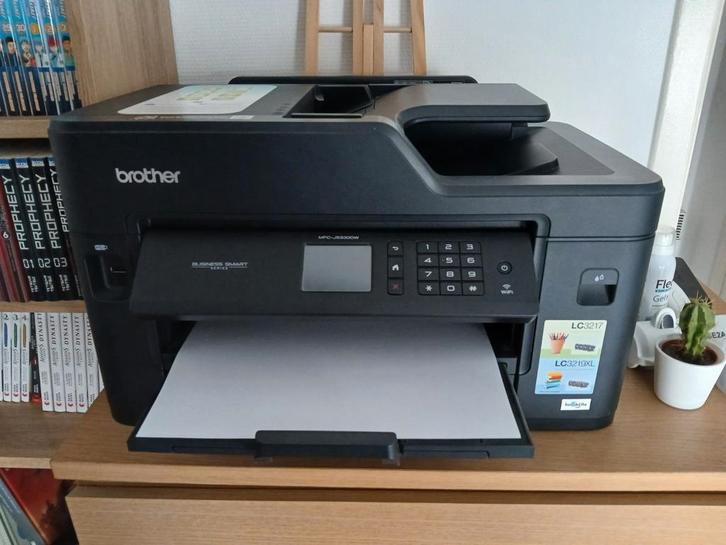 Brother MFC-J5330DW-printer, Computers en Software, Printers, Gebruikt, All-in-one, Inkjetprinter, Faxen, Kleur printen, Kopieren