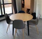 Set van tafel en 4 stoelen, Huis en Inrichting, Tafels | Eettafels, Ophalen