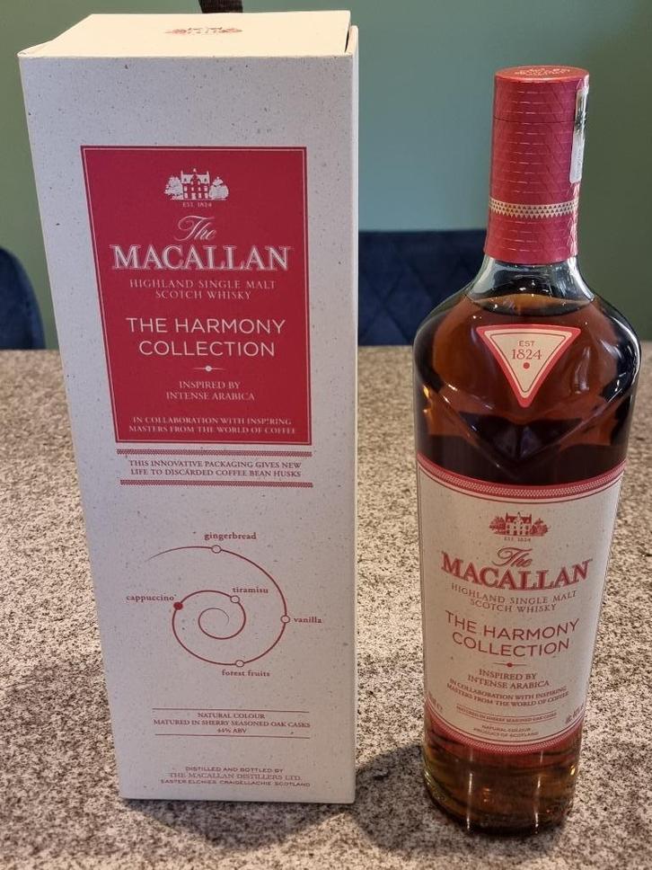 WHISKY MACALLAN DE HARMONY-COLLECTIE, Verzamelen, Wijnen, Nieuw, Overige typen, Overige gebieden, Vol, Ophalen of Verzenden