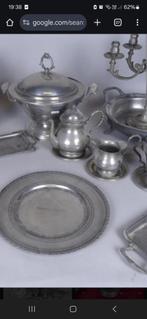 Je rachète vos objets en étain, Antiek en Kunst, Antiek | Tin, Ophalen