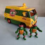 TMNT Cawabunga party Carl van + 2 figuurtjes., Ophalen of Verzenden, Gebruikt
