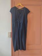 Elegante halflange zijden jurk, Kleding | Dames, Ophalen of Verzenden, Zo goed als nieuw, Maat 38/40 (M)