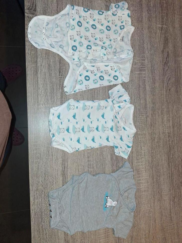 3 x Verstelbare romper, Kinderen en Baby's, Babykleding | Maat 68, Zo goed als nieuw, Jongetje of Meisje, Ophalen of Verzenden
