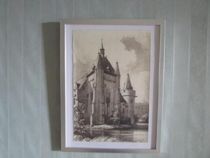 HERMAN VERBAERE, KASTEEL VAN LAARNE, Antiek en Kunst, Curiosa en Brocante, Verzenden