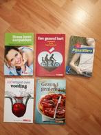 5 boeken i.v.m. eten en gezondheid., Comme neuf, Santé et Condition physique, Enlèvement ou Envoi