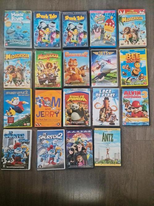 Dvd kinderen : tekenfilms dreamworks / fox / sony /..., Cd's en Dvd's, Dvd's | Kinderen en Jeugd, Zo goed als nieuw, Ophalen of Verzenden