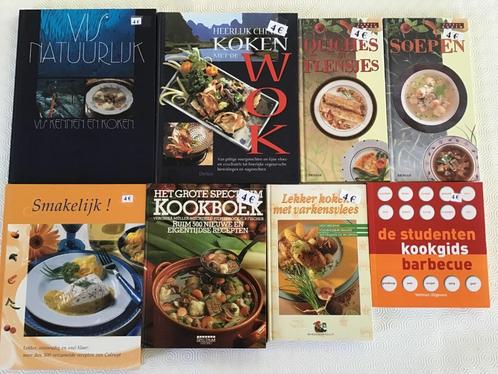 8 kookboeken aan 4 euro per boek en nog vele andere aan 3 eu, Boeken, Kookboeken, Zo goed als nieuw, Ophalen of Verzenden