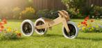 Wishbone Original 3-in-1 loopfiets met loopfiets, Fietsen en Brommers, Ophalen, Zo goed als nieuw, Wishbone, Zijwieltjes